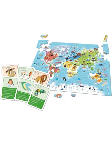 PRESCOLARI: vendita online SAPIENTINO CLEMENTONI SCOPRIAMO IL MONDO GIOCO EDUCATIVO PER BAMBINI in offerta
