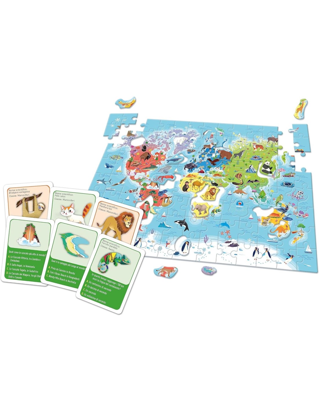 PRESCOLARI: vendita online SAPIENTINO CLEMENTONI SCOPRIAMO IL MONDO GIOCO EDUCATIVO PER BAMBINI in offerta