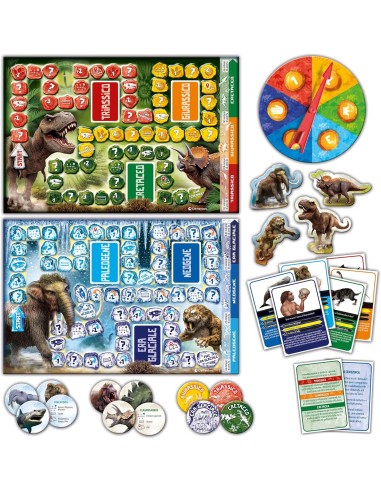 SAPIENTINO CLEMENTONI DINOSAURI E PREISTORIA GIOCO EDUCATIVO PER BA...