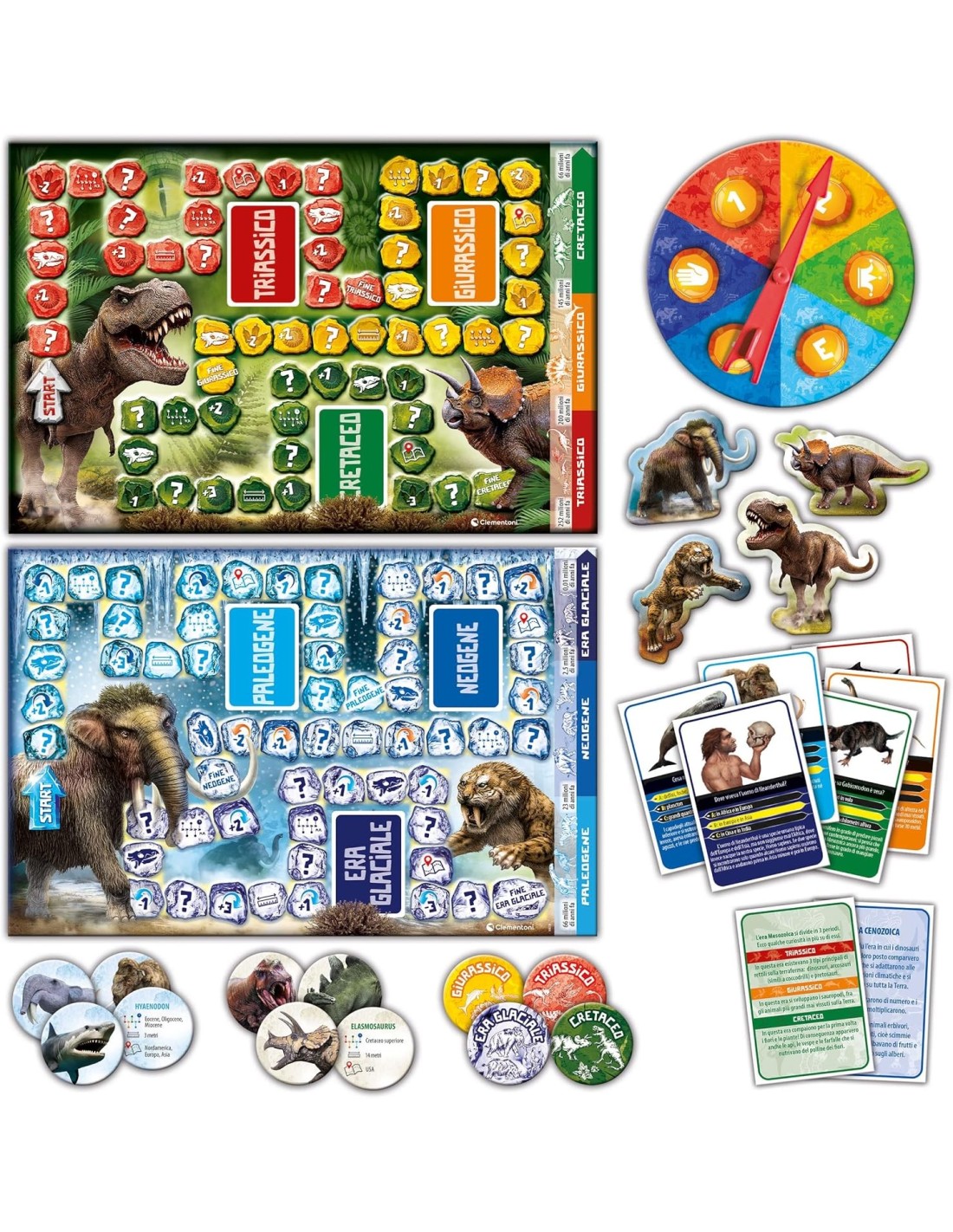 PRESCOLARI: vendita online SAPIENTINO CLEMENTONI DINOSAURI E PREISTORIA GIOCO EDUCATIVO PER BAMBINI in offerta