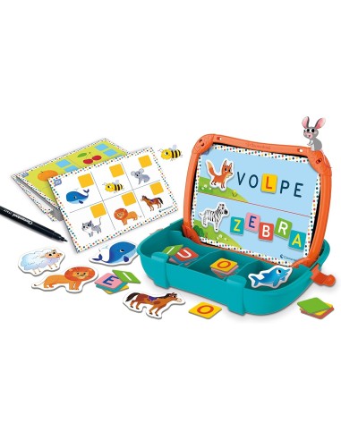 SAPIENTINO CLEMENTONI ALFABETO E ANIMALI GIOCO EDUCATIVO PER BAMBIN...