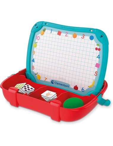 SAPIENTINO CLEMENTONI VALIGETTA NUMERI E FORME GIOCO EDUCATIVO PER ...