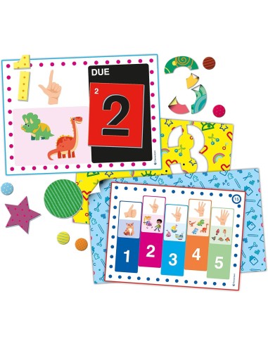 SAPIENTINO CLEMENTONI NUMERI E FORME GIOCO EDUCATIVO PER BAMBINI su...