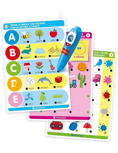 SAPIENTINO CLEMENTONI INFANZIA 1 PENNA INTERATTIVA GIOCO EDUCATIVO ...