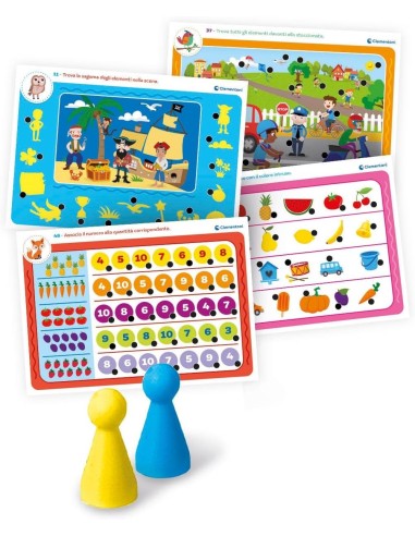 SAPIENTINO CLEMENTONI PENNA INTERATTIVA 1000 QUIZ GIOCO EDUCATIVO P...