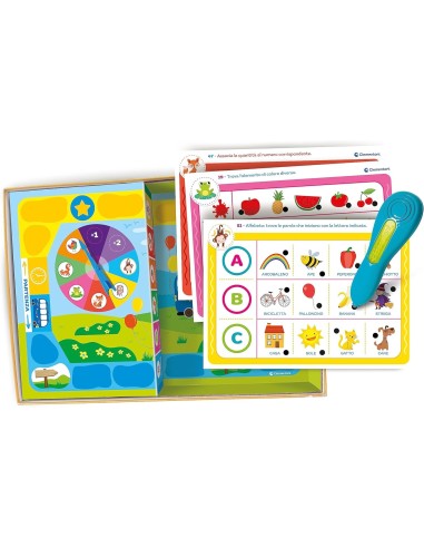 SAPIENTINO CLEMENTONI PENNA INTERATTIVA 1000 QUIZ GIOCO EDUCATIVO P...