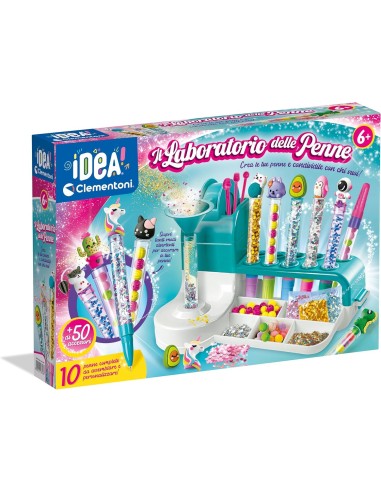 GIOCHI GIRL: vendita online IDEA CLEMENTONI LABORATORIO DELLE PENNE GIOCO EDUCATIVO PER BAMBINI in offerta