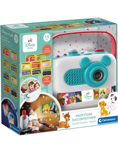 INFANZIA: vendita online BABY CLEMENTONI DISNEY PROIETTORE RACCONTASTORIE LA MAGIA DEL CINEMA DISNEY A CASA TUA in offerta