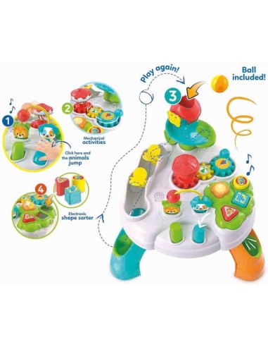 BABY CLEMENTONI TAVOLO BABY PARK GIOCO EDUCATIVO PER BAMBINI su Sho...