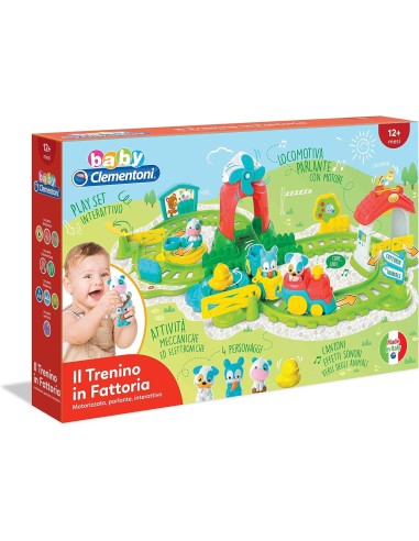 BABY CLEMENTONI TRENINO IN FATTORIA GIOCO EDUCATIVO PER BAMBINI su ...