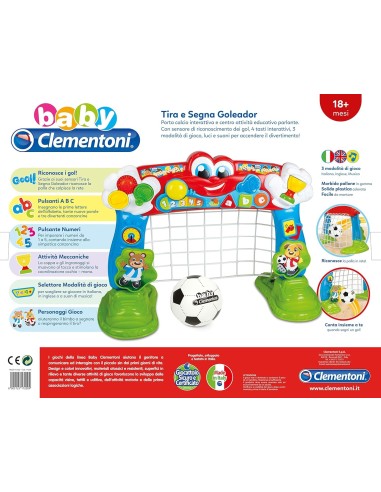 BABY CLEMENTONI TIRA E SEGNA GOLEADOR DIVERTIMENTO PER BAMBINI su S...