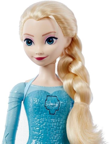Frozen bambola ELSA con look elegante canta All'alba sorgerò 3+ su ...