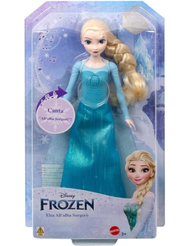 Frozen bambola ELSA con look elegante canta All'alba sorgerò 3+ su ...
