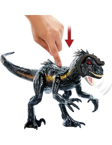 GIOCATTOLO PUBBLICIZZATO: vendita online JURASSIC WORLD gioco per bambini dinosauro INDORAPTOR in offerta