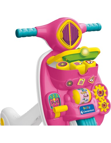 BABY CLEMENTONI VALENTINA SCOOTERINA GIOCO 2 IN 1 GIOCO EDUCATIVO P...