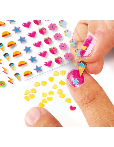 Clementoni Crazy Chic Cool Nails Set per Decorare Unghie con Macchi...