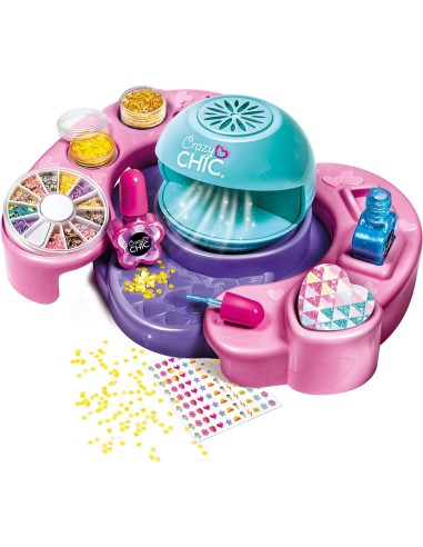 Clementoni Crazy Chic Cool Nails Set per Decorare Unghie con Macchi...