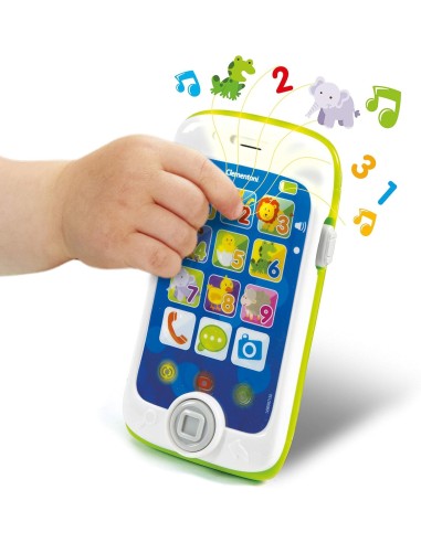 Clementoni Smartphone Touch & Play - Giocattolo Educativo per Bambi...