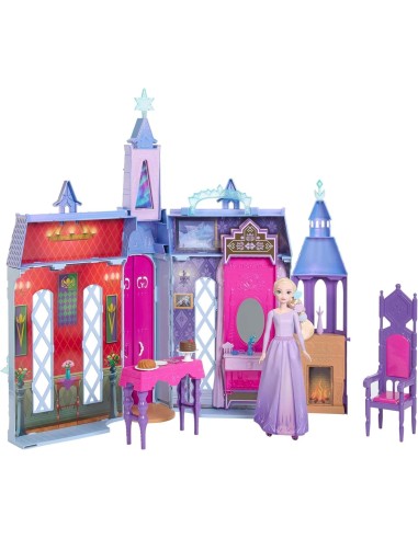 Disney Frozen Castello di Arendelle con bambola elsa playset con 4 ...