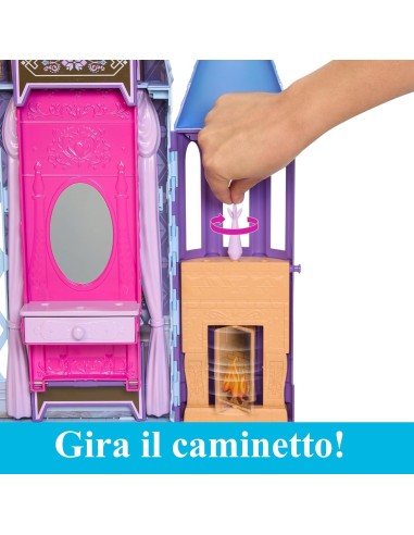 Disney Frozen Castello di Arendelle con bambola elsa playset con 4 ...