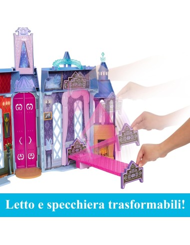 Disney Frozen Castello di Arendelle con bambola elsa playset con 4 ...