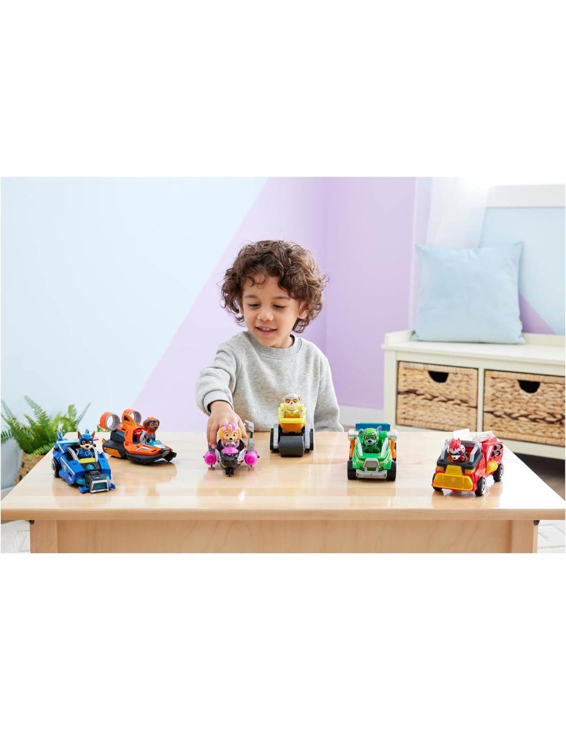 PAW PATROL VEICOLO CON PERSONAGGIO SERIE MIGHTY MOVIE, SPIN MASTER ...