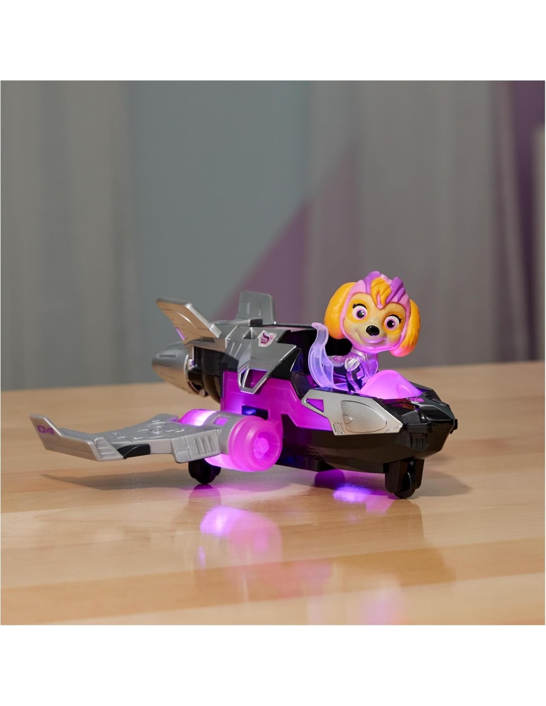 PAW PATROL VEICOLO CON PERSONAGGIO SERIE MIGHTY MOVIE, SPIN MASTER ...