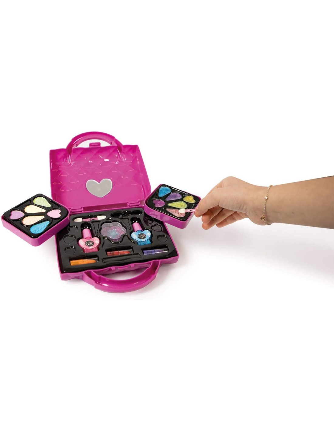 Clementoni Crazy Chic Lovely - Cofanetto Trucchi a Borsetta per Bam...