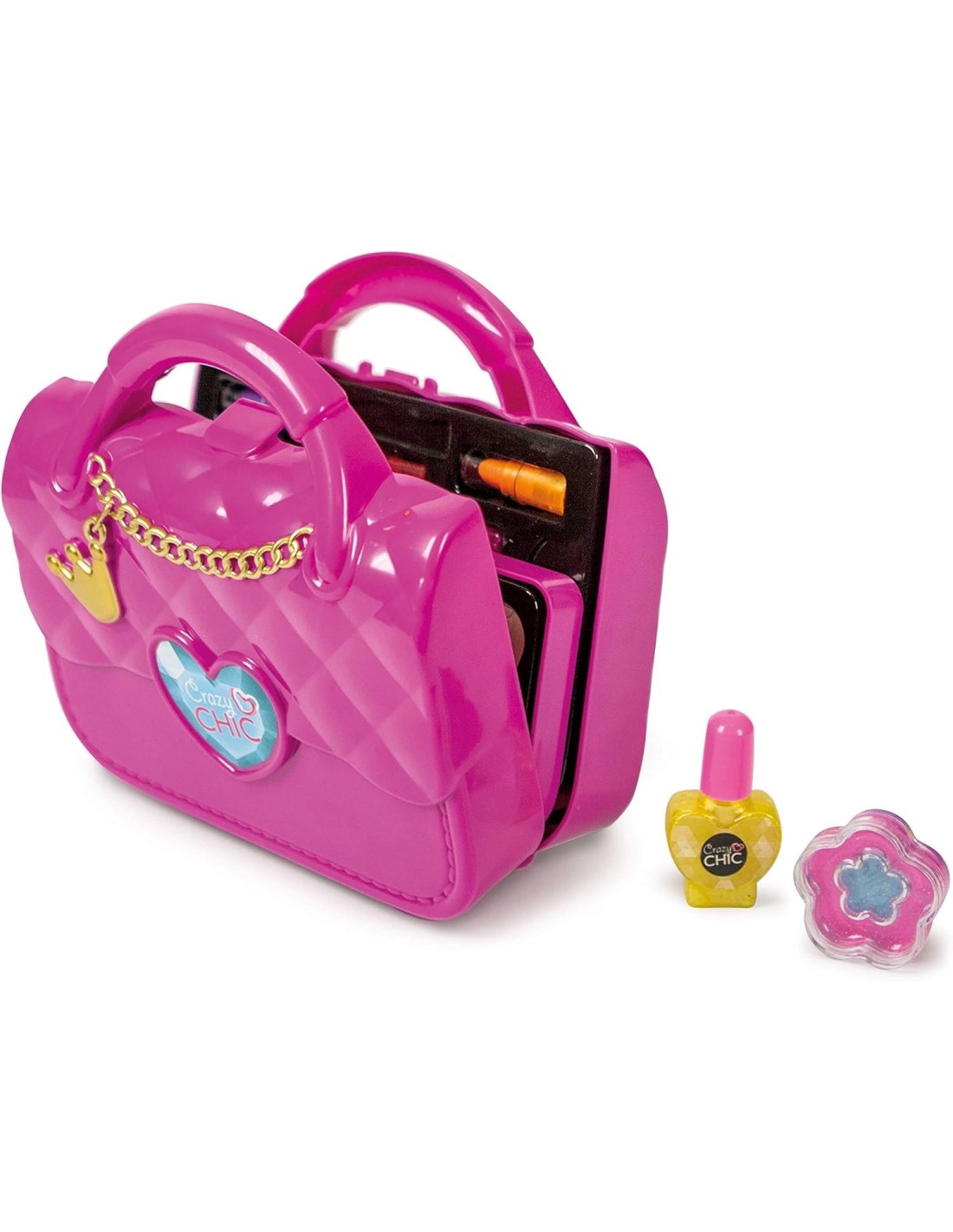 Clementoni Crazy Chic Lovely - Cofanetto Trucchi a Borsetta per Bam...