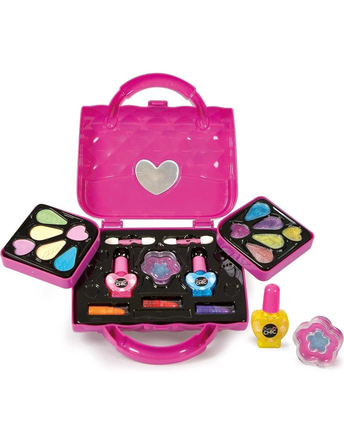 Clementoni Crazy Chic Lovely - Cofanetto Trucchi a Borsetta per Bam...