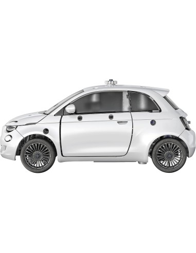 Clementoni - Scienza e Gioco Build - Modellino Fiat 500 Elettrica, ...