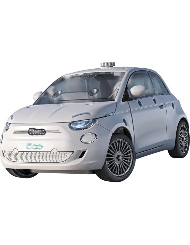 Clementoni - Scienza e Gioco Build - Modellino Fiat 500 Elettrica, ...