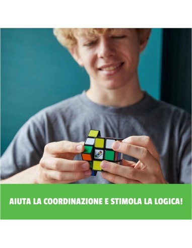 Cubo di Rubik's Classico 3x3 - Rompicapo Originale, Movimento Migli...