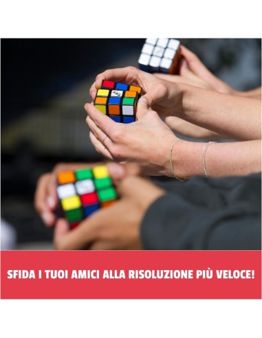 Cubo di Rubik's Classico 3x3 - Rompicapo Originale, Movimento Migli...
