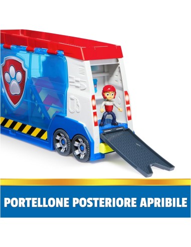 PAW Patroller Trasformabile con Lanciatore, Luci e Suoni - Include ...
