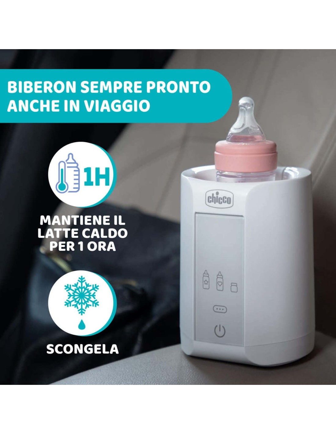 STERILIZZATORI: vendita online CHICCO SCALDABIBERON CASA/AUTO in offerta