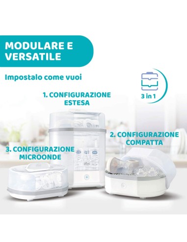 STERILIZZATORI: vendita online CHICCO STERILIZZATORE MODULARE in offerta
