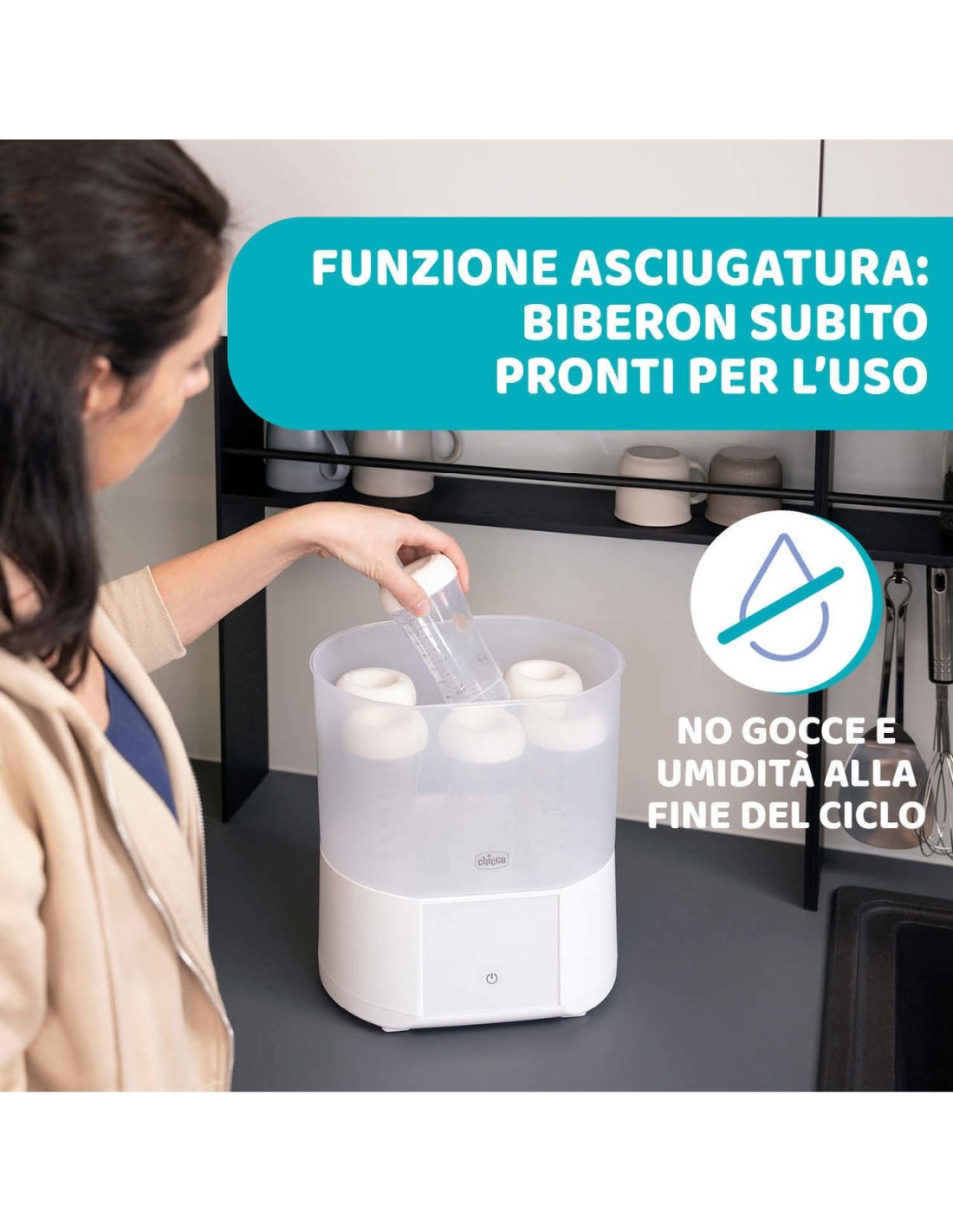 STERILIZZATORI: vendita online CHICCO STERILIZZATORE CON ASCIUGATURA in offerta