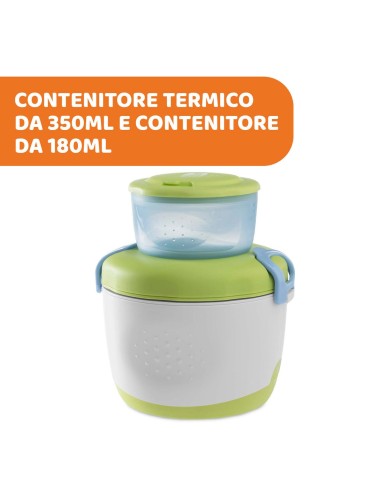 BIBERON - CIUCCETTI - TETTARELLE: vendita online THERMOS PORTAPAPPA SYSTEM EASY MEAL CHICCO in offerta