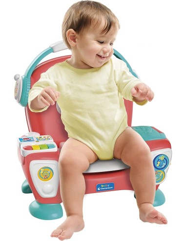 INFANZIA: vendita online Baby Clementoni poltroncina che canta suona e Balla, Giocattolo educativo per bimbi dai 12 ai 36 mes...