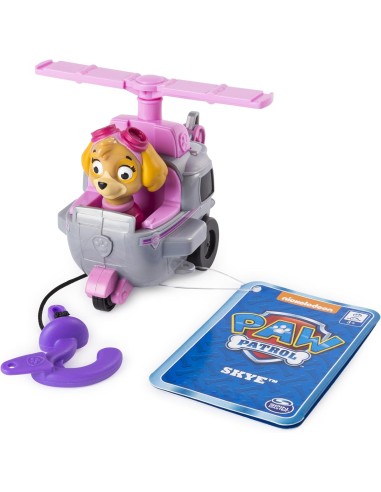 PAW Patrol - Mini Veicolo di Soccorso con Pinza Estensibile, Giocat...