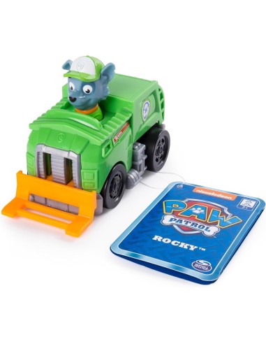 PAW Patrol - Mini Veicolo di Soccorso con Pinza Estensibile, Giocat...
