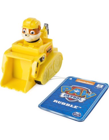PAW Patrol - Mini Veicolo di Soccorso con Pinza Estensibile, Giocat...