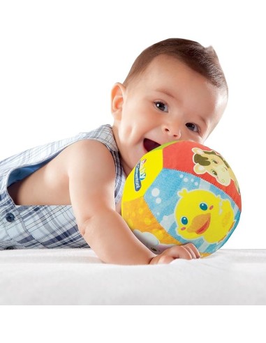 Clementoni Baby Palla Musicale Amici Animali - Giocattolo Interatti...