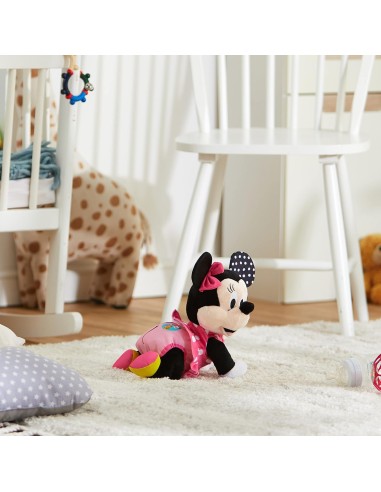 Clementoni - Disney Baby Minnie Gattona con Me, Primi Passi Interat...