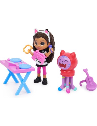 Gabby's Dollhouse - Mini Set Karaoke/Garden/Art studio - Modelli e ...