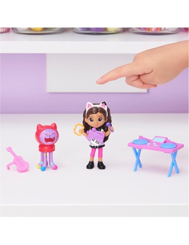 Gabby's Dollhouse - Mini Set Karaoke/Garden/Art studio - Modelli e ...