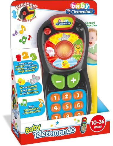 Clementoni Baby Telecomando Giocattolo, Multicolore su Shop in Casa