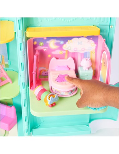 Gabby's Dollhouse - La Camera da Letto di Cuscigatta - Mini Playset...