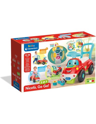 BABY CLEMENTONI NICOLO' GO GO CAVALCABILE GIOCO EDUCATIVO PER BAMBI...